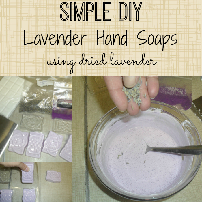 Simple DIY Lavender Soaps tutorial