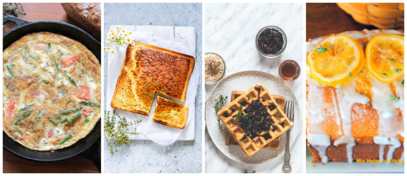 Breakfast and brunch recipes with fresh thyme